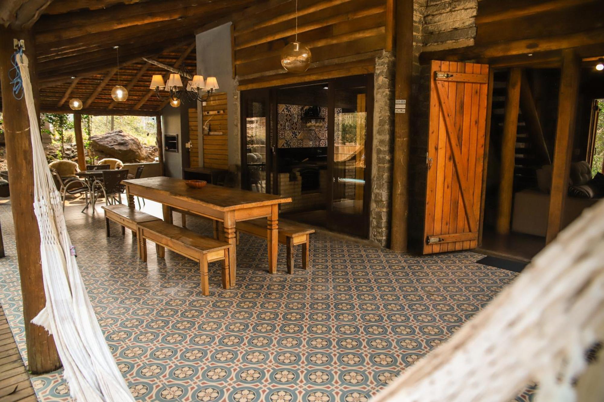 Chale Casa De Pedra, Vivenda Serra Velha, Chales De Montanha Timbe do Sul 외부 사진