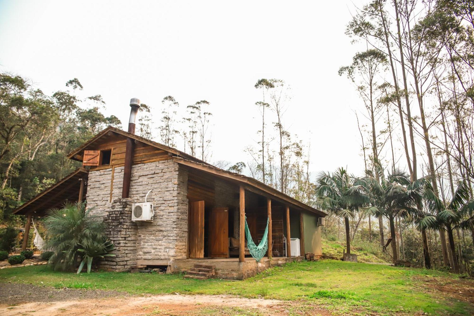 Chale Casa De Pedra, Vivenda Serra Velha, Chales De Montanha Timbe do Sul 외부 사진